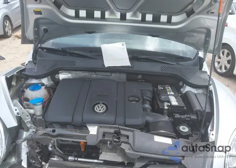 2013 Volkswagen Beetle from USA, damaged, VIN 3VW5P7AT6DM818545